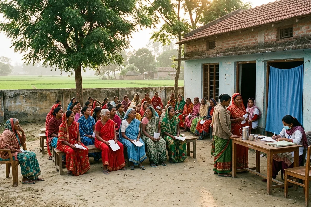 Inside an NGO Cervical Cancer Screening Camp in Nepal