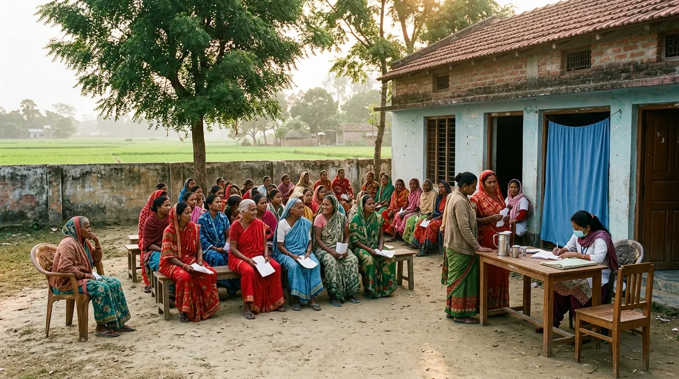 Inside an NGO Cervical Cancer Screening Camp in Nepal