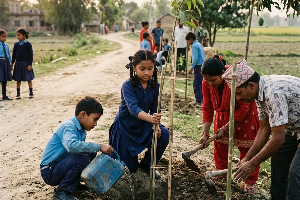 Tree Plantation Drive for a Greener Tomorrow